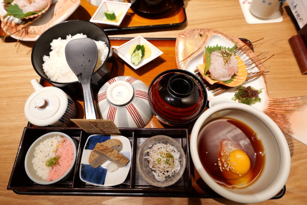かどやの宇和島づくし鯛めし膳